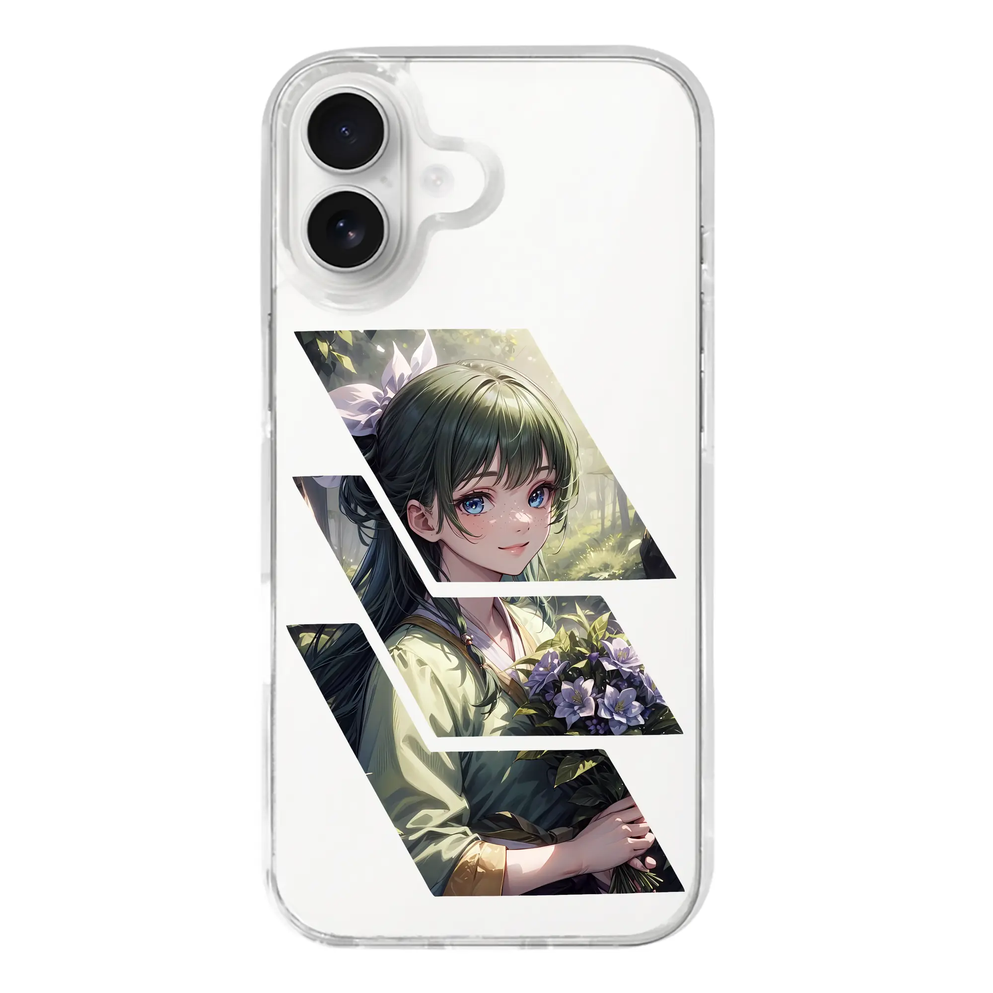 薬屋のひとりごと グッズ,猫猫 - iPhone 17シリーズ 透明スマホケース – 薄型・耐衝撃・精密フィット保護カバー